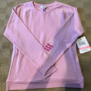 Athleta Girl NEW size 14 warm up sweat shirt